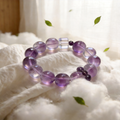 Lilac Still Bracelet | Lavender Amethyst · Clear Quartz | Clarity · Cirrus – YUNORI