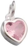 YUNORI DIY Accessory · Heart Pink Zircon