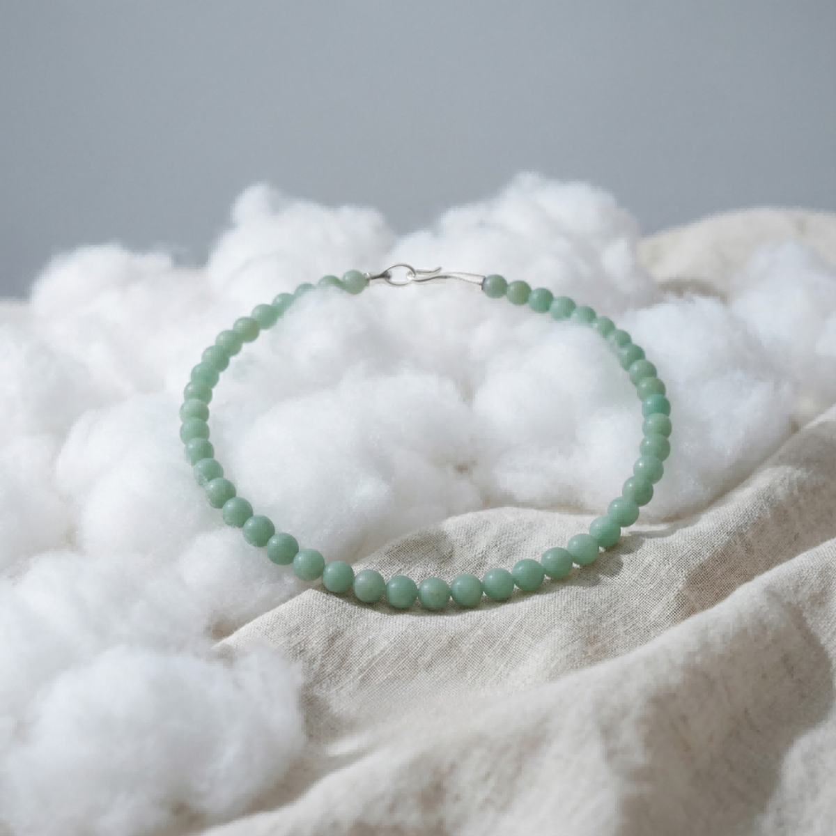 Earth Rise Necklace | Chinese Aventurine | Root · Noctilucent – YUNORI