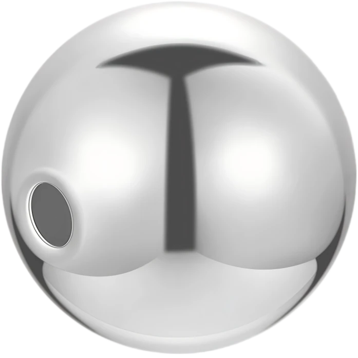 Sterling Silver Spacer · 8mm