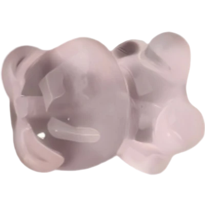 YUNORI DIY Accessory · Crystal Bear Rose Quartz